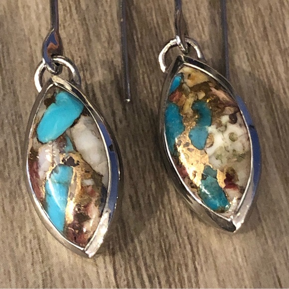 Mojave Turquoise Earrings 💙 - Picture 6 of 10